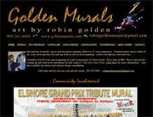 Tablet Screenshot of goldenmurals.com